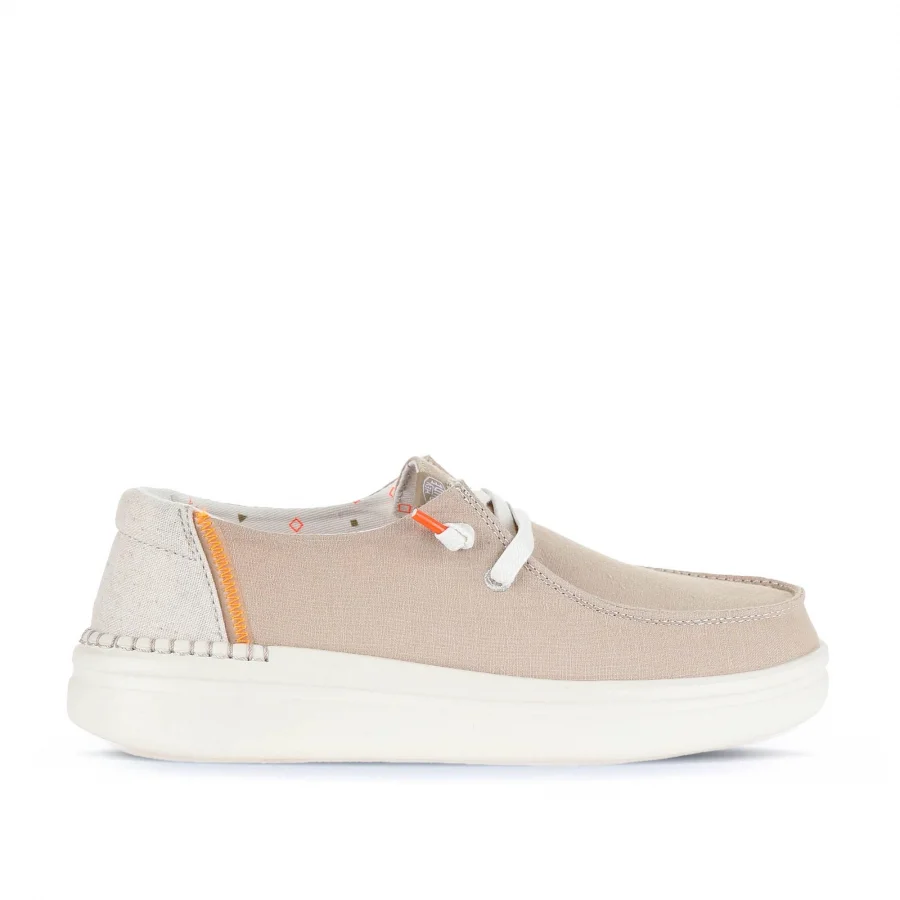 CHAMBRAY SANDSHELL HD Hey Dude Wally Coastline Kadın Ayakkabı
