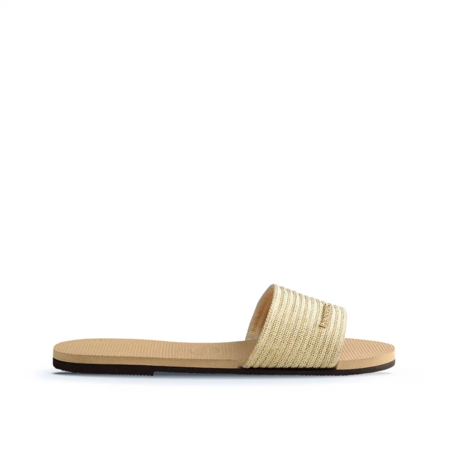 Dore Havaianas Havaianas Kadın Düz Metal Logolu Terlik