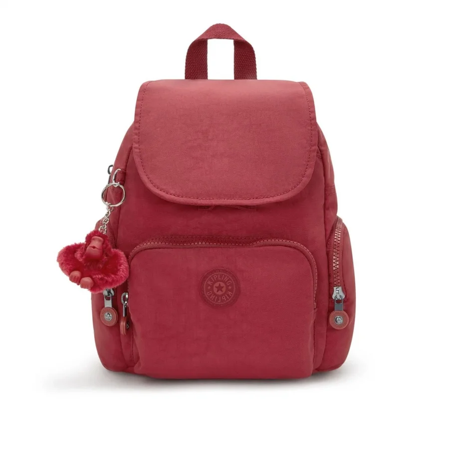 Funky Red City Zip Mini Sırt Çantası
