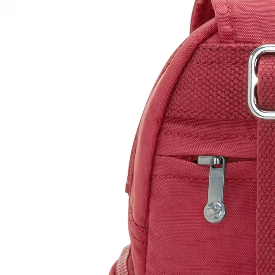 Funky Red City Zip Mini Sırt Çantası