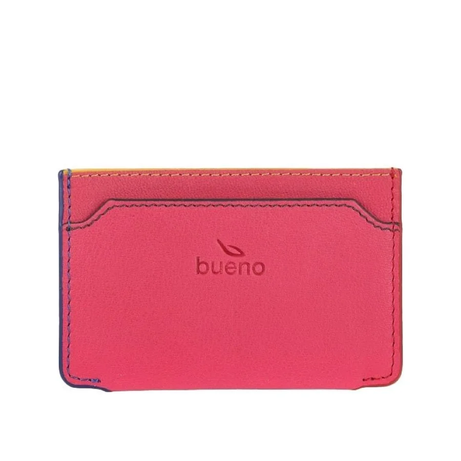 Fuşya Koyu Deri Unisex Kartlık