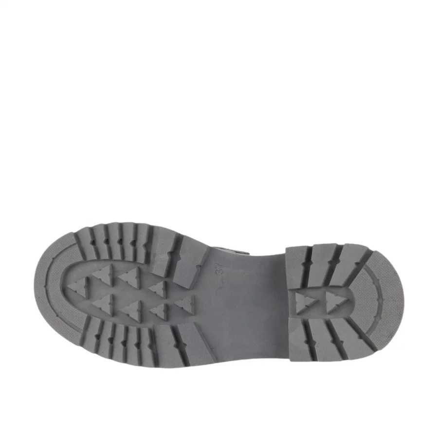 Gri Açık Süet Kadın Loafer