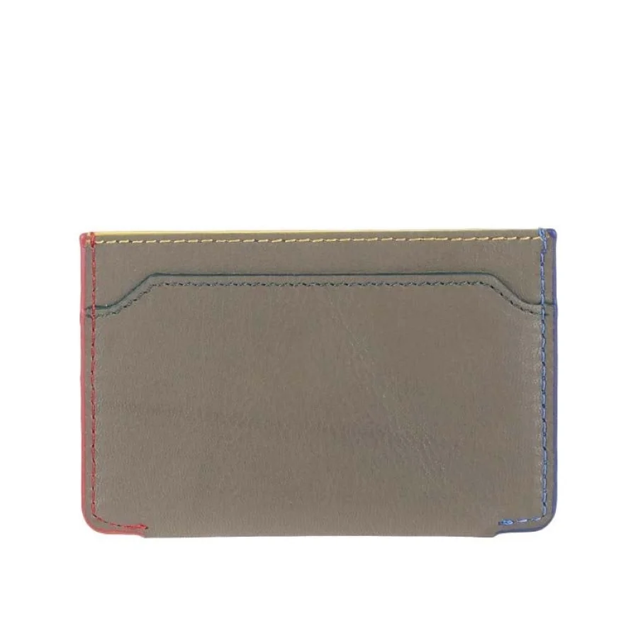 Haki Deri Unisex Kartlık