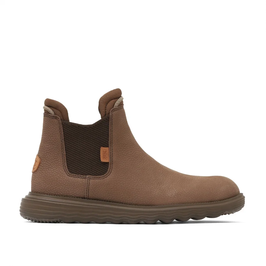 Kahverengi Deri Hey Dude Branson Boot Craft Erkek Ayakkabı