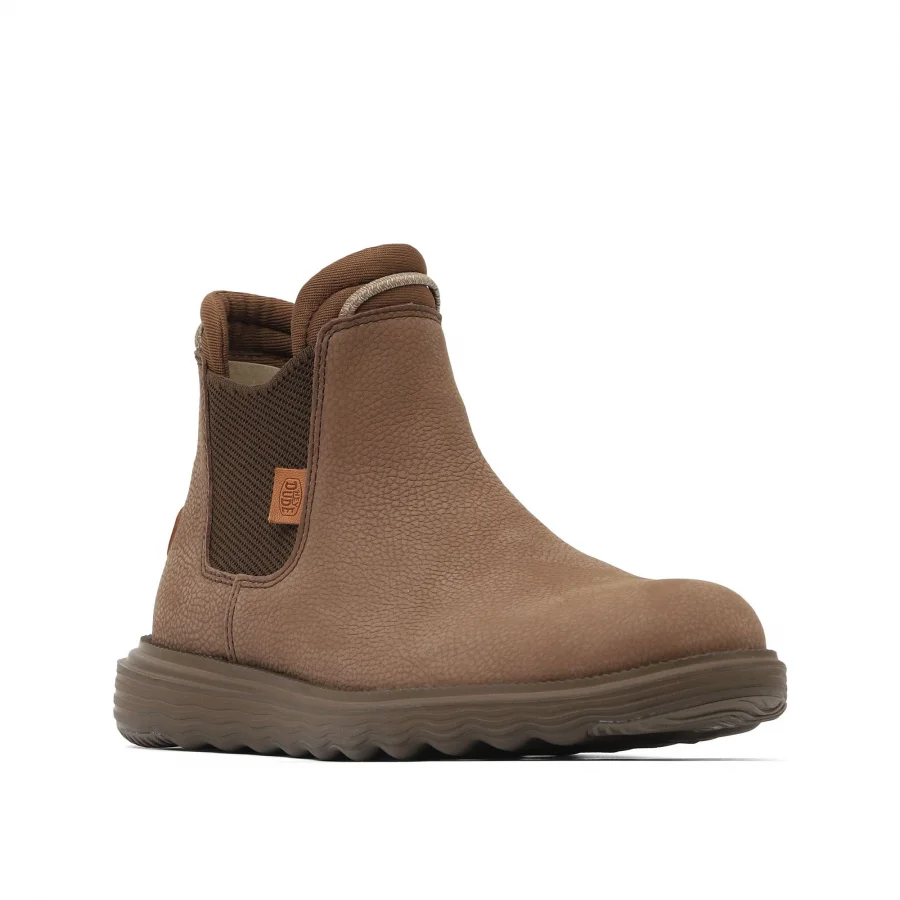 Kahverengi Deri Hey Dude Branson Boot Craft Erkek Ayakkabı