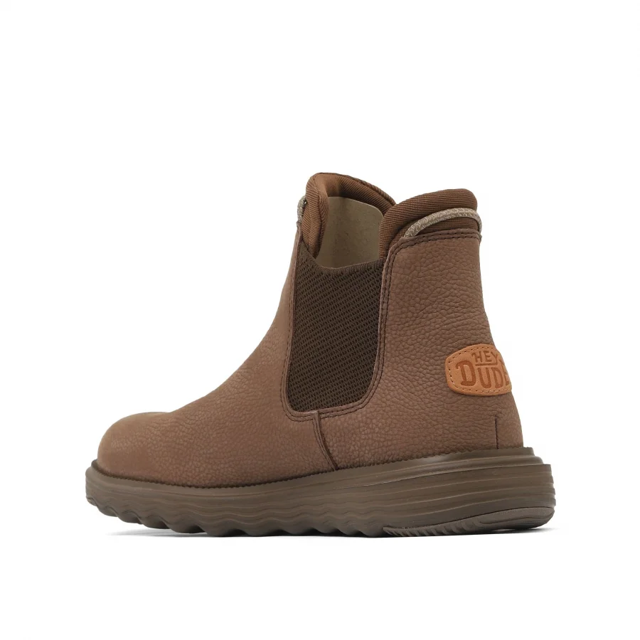 Kahverengi Deri Hey Dude Branson Boot Craft Erkek Ayakkabı