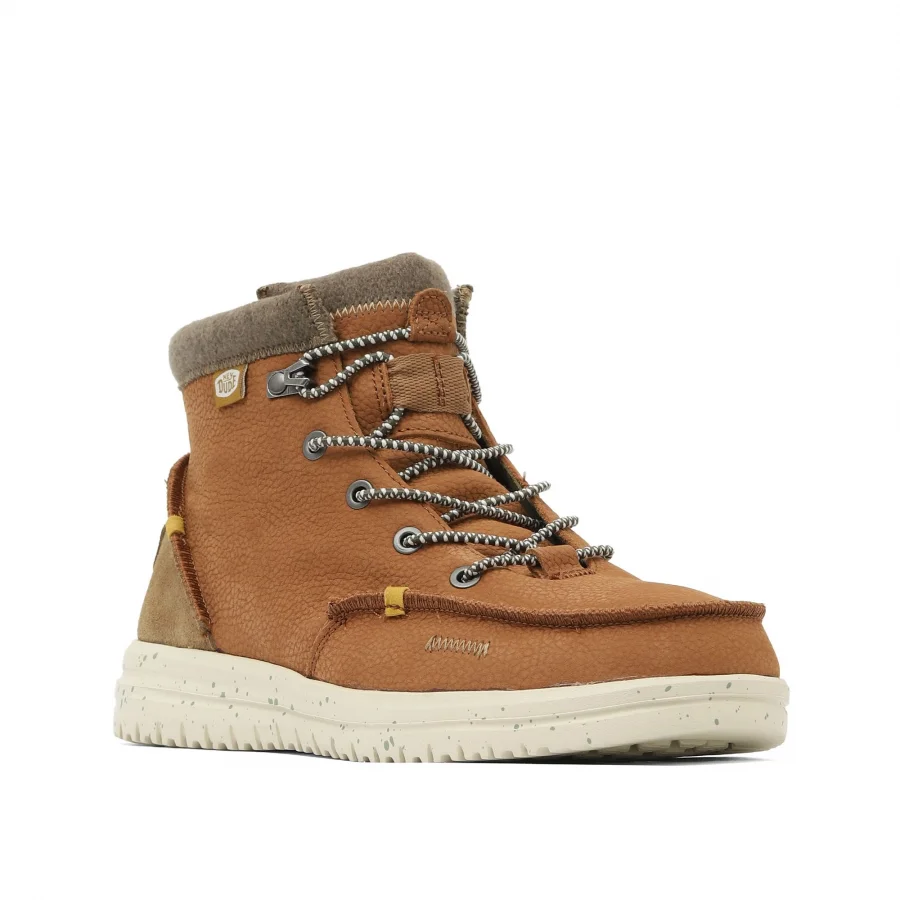 Konyak Deri Hey Dude Bradley Boot Erkek Ayakkabı