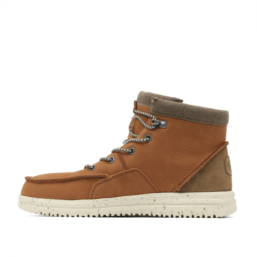 Konyak Deri Hey Dude Bradley Boot Erkek Ayakkabı