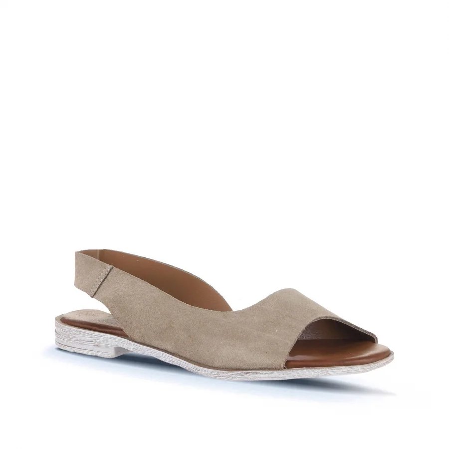 Kum Alf Süet Kadın Düz Sandalet