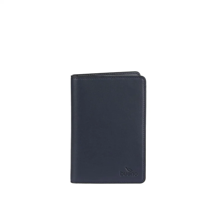 Lacivert Deri Unisex Kartlık