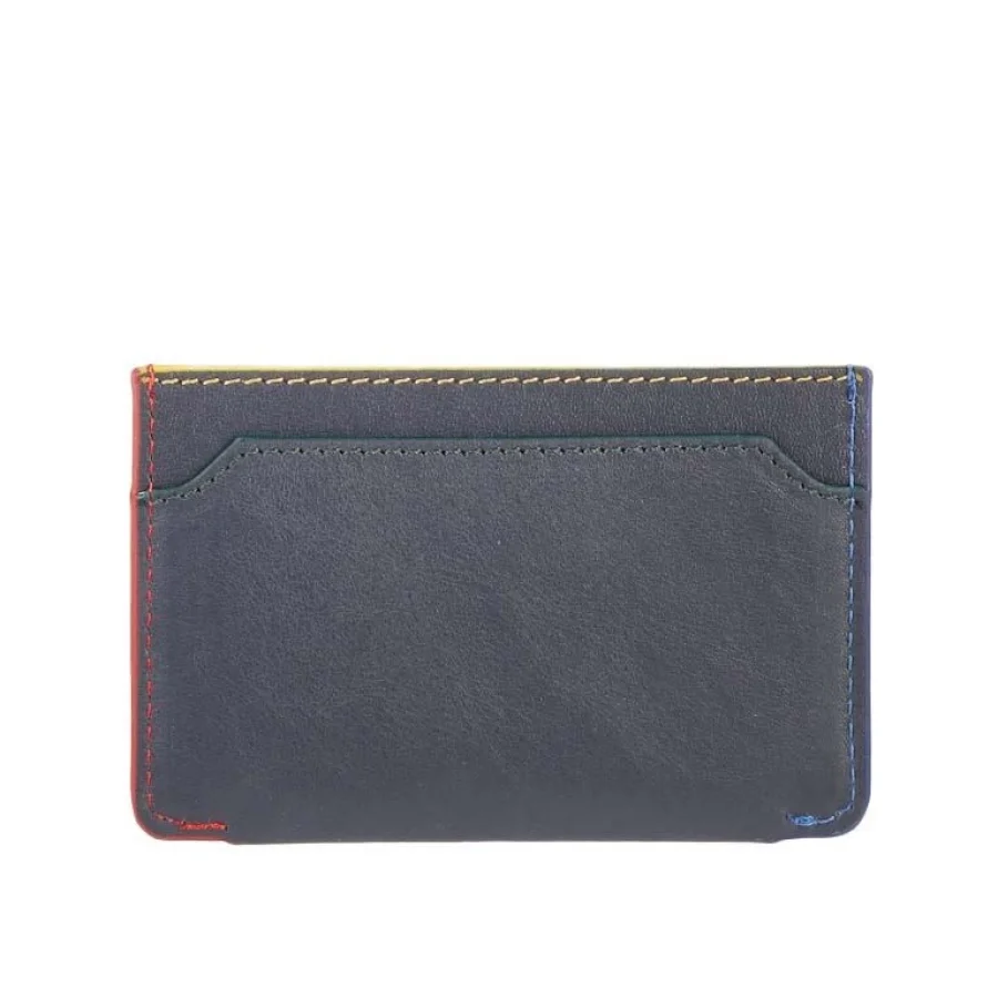 Lacivert Deri Unisex Kartlık