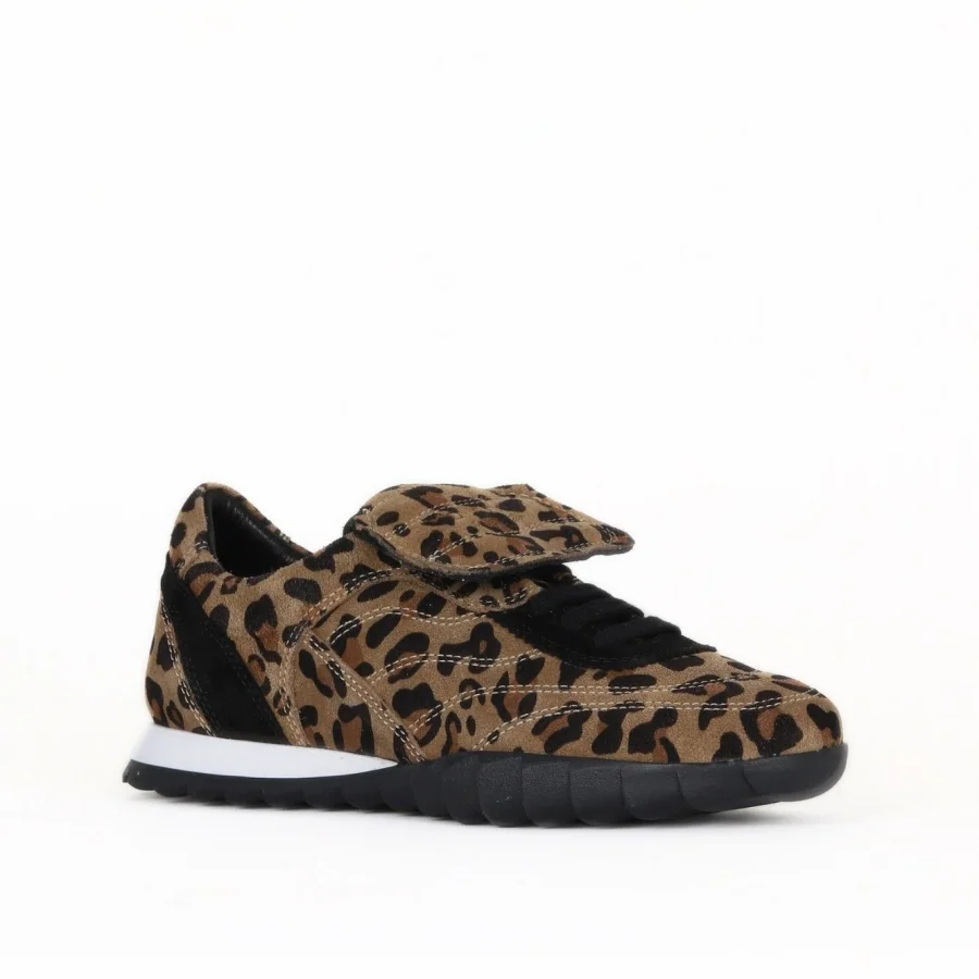 Leopar Süet Kadın Sneakers