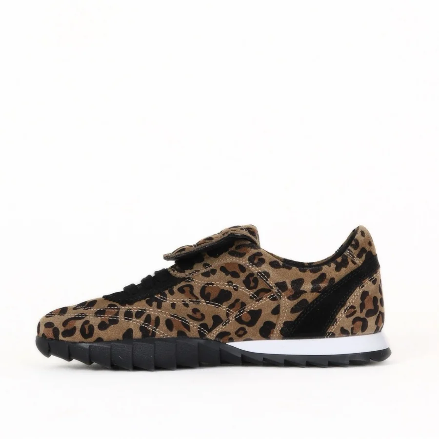 Leopar Süet Kadın Sneakers
