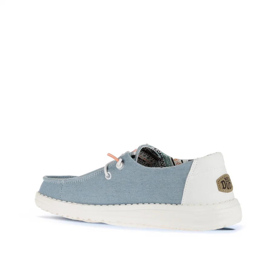 LIGHT DENIM HD Hey Dude Wally Coastline Kadın Ayakkabı
