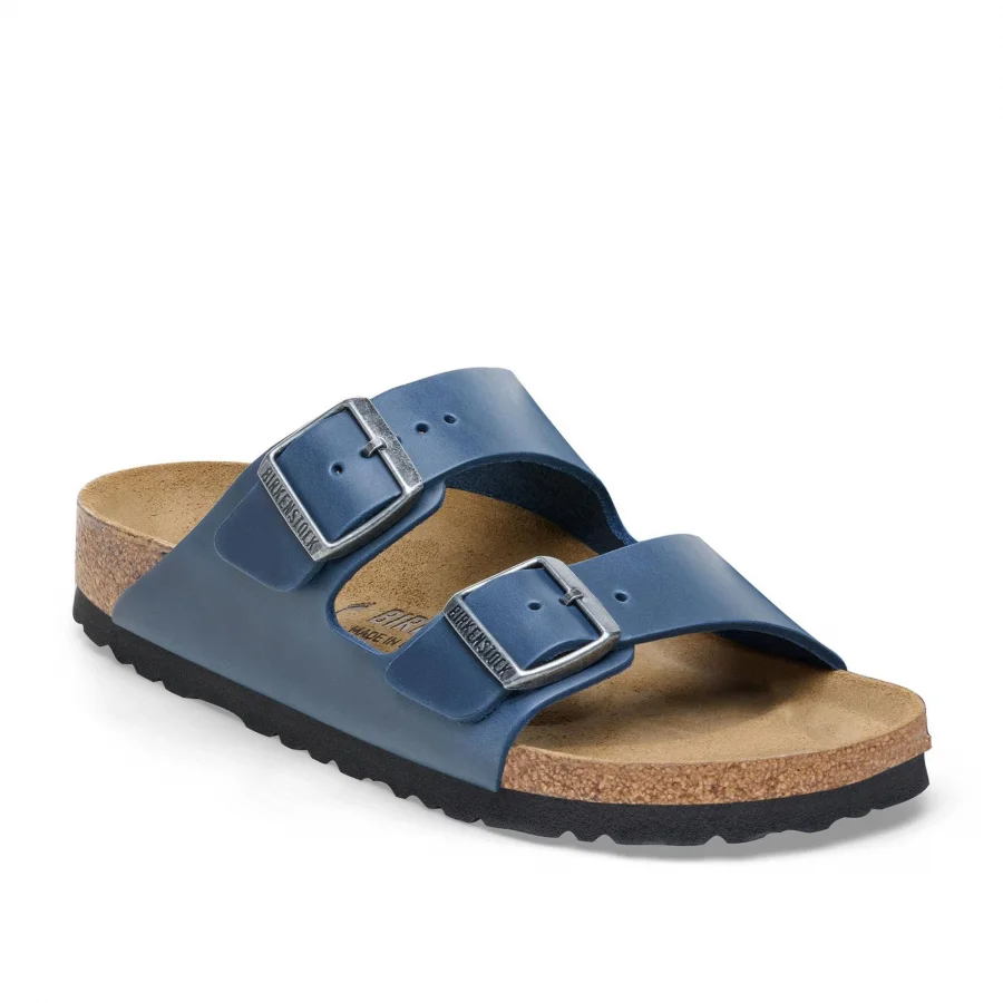 Mavi Bırkenstock Arizona Soft Footbed Unisex Terlik