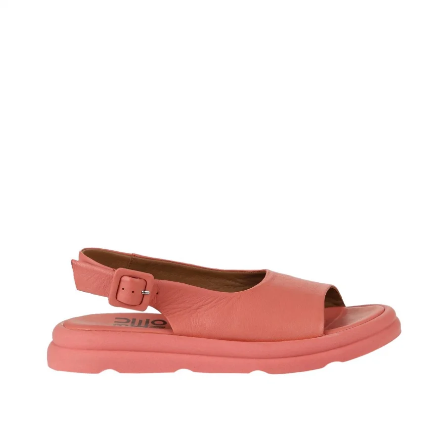 Mercan Deri Kadın Düz Sandalet