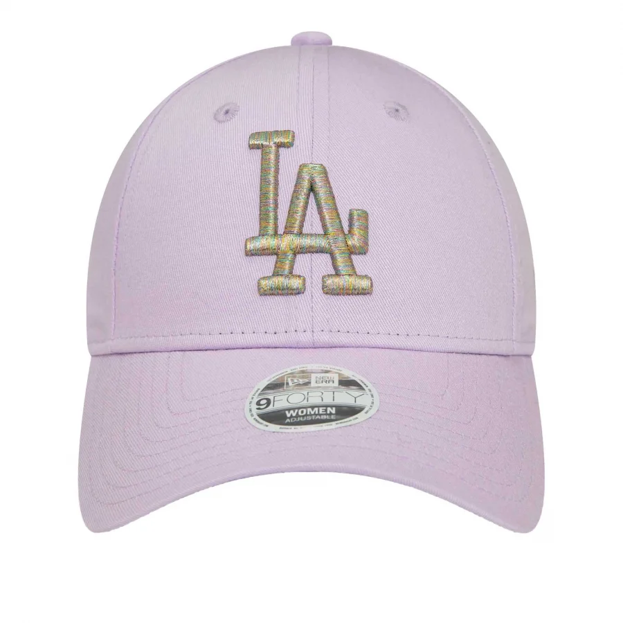 Pastel Mor New Era New Era Şapka - Wmns Metallic Logo 9FORTY New York Yankees