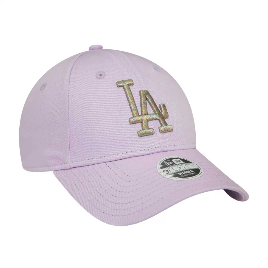 Pastel Mor New Era New Era Şapka - Wmns Metallic Logo 9FORTY New York Yankees