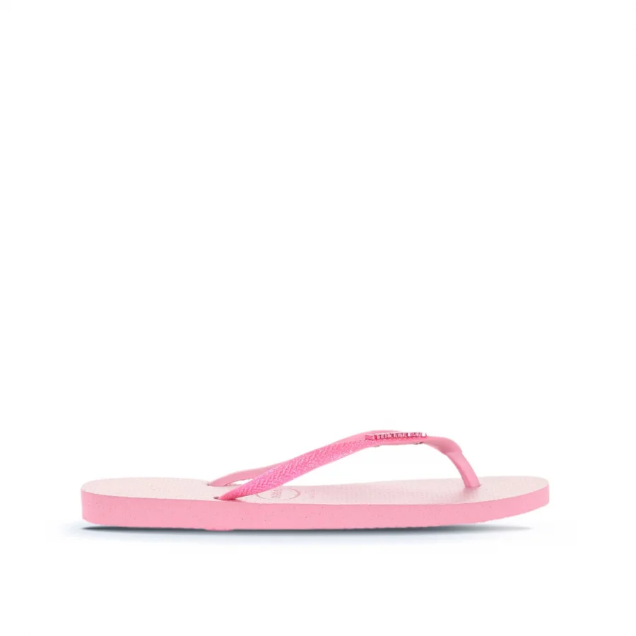 Pembe Altın Havaianas Havaianas Metal Logolu Kadın Terlik