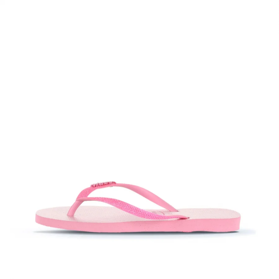 Pembe Altın Havaianas Havaianas Metal Logolu Kadın Terlik