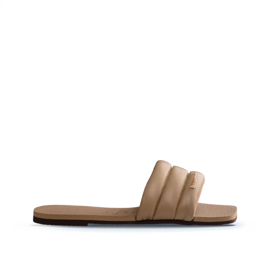 Pembe Havaianas Havaianas Kadın Düz Metal Logolu Terlik