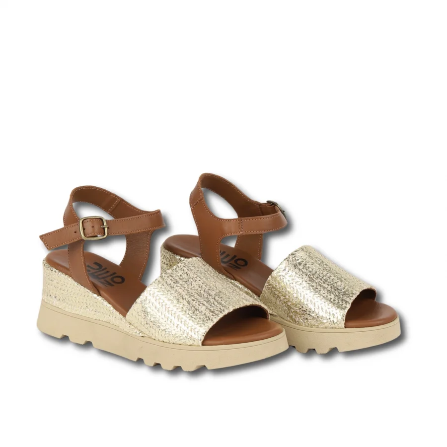 PLH.GLD-SCT.NWT-PEL.NWT-SL.BSO Kadın Dolgu Topuklu Sandalet