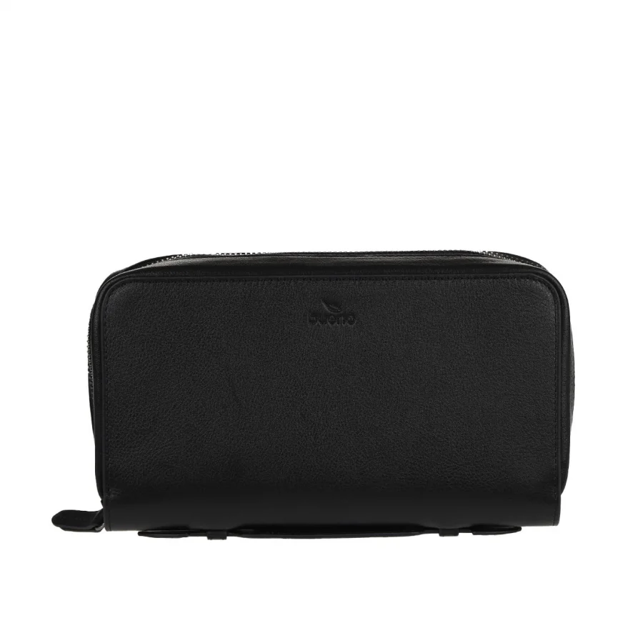 Siyah Deri Unisex Cüzdan
