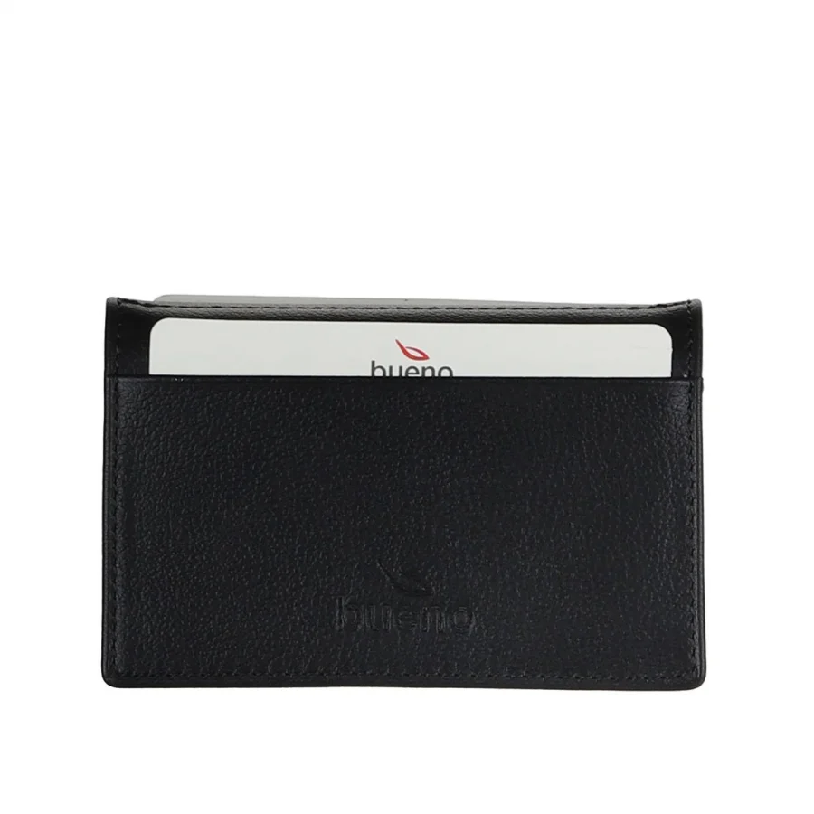 Siyah Deri Unisex Kartlık