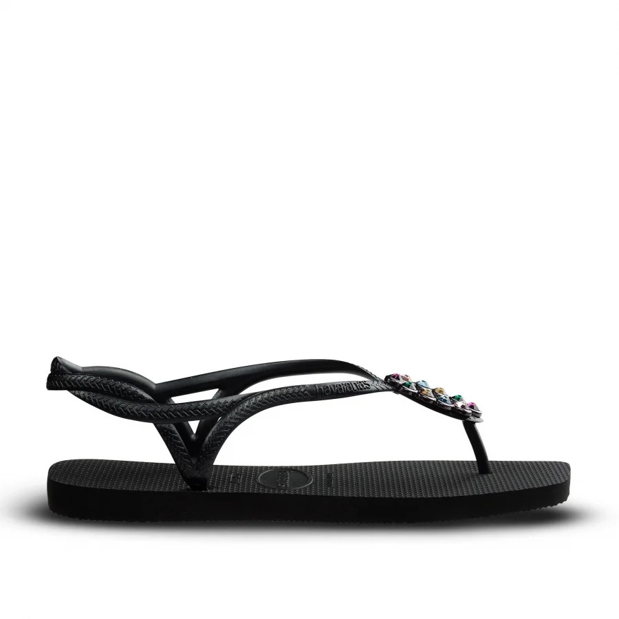 Siyah Havaianas Havaianas Kadın Aksesuarlı Sandalet