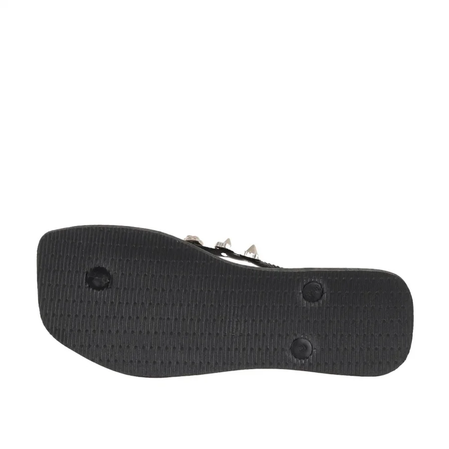Siyah Havaianas Havaianas Slim Square Luxury Kadın Terlik