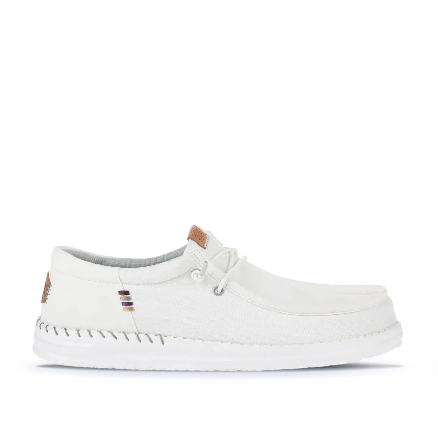 STONE WHITE HD Hey Dude Wally Break Stitch Erkek Ayakkabı
