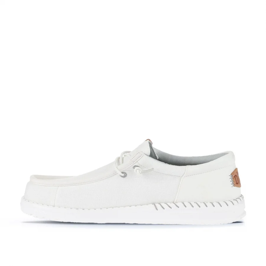 STONE WHITE HD Hey Dude Wally Break Stitch Erkek Ayakkabı
