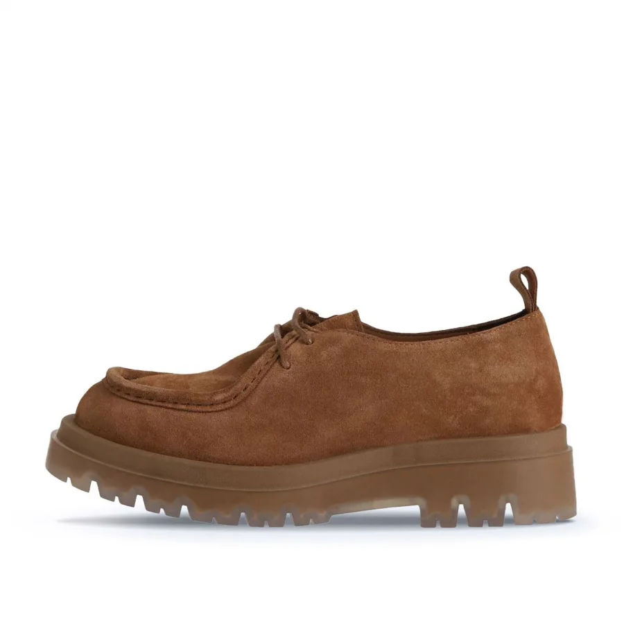 Taba Açık Süet Kadın Klasik Ayakkabı