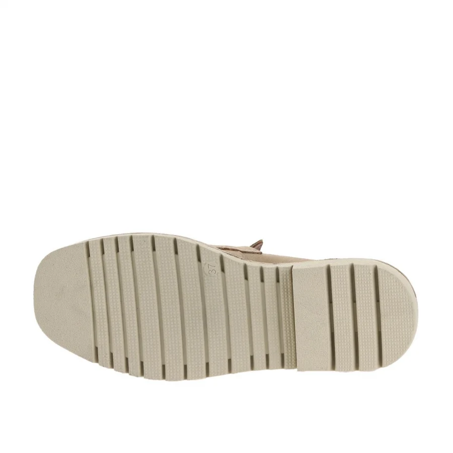 Taba Açık Süet Kadın Loafer