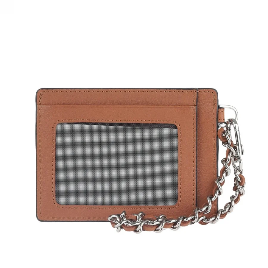 Taba Koyu Deri Unisex Kartlık