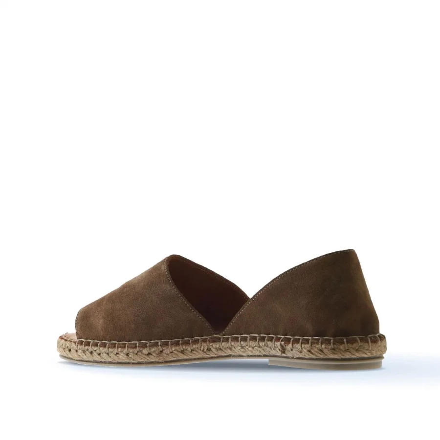 Taba Süet Kadın Espadril Ayakkabı
