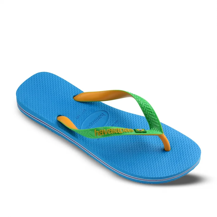 Turkuaz Havaianas HAVAIANAS BRASIL MIX TURQUOISE/POP YELLOW