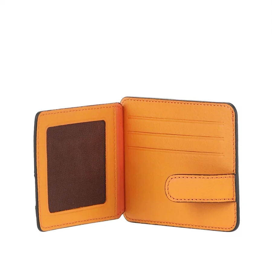 Turuncu Açık Deri Unisex Kartlık