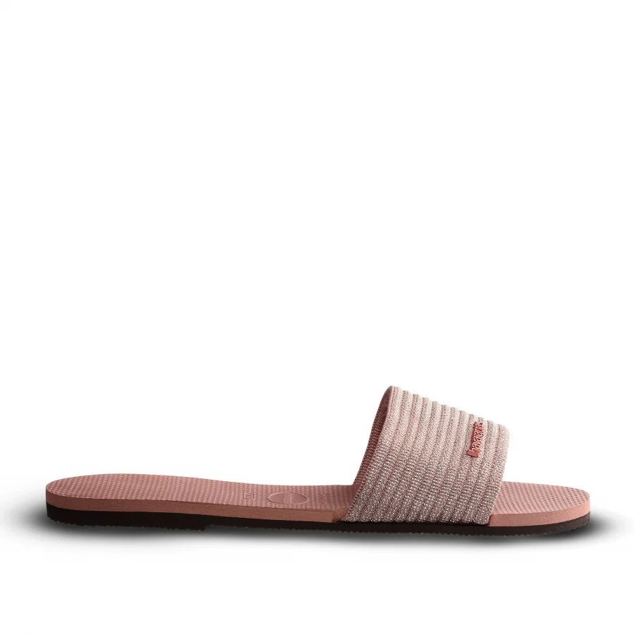 Uçuk Pembe Havaianas Havaianas Kadın Düz Metal Logolu Terlik