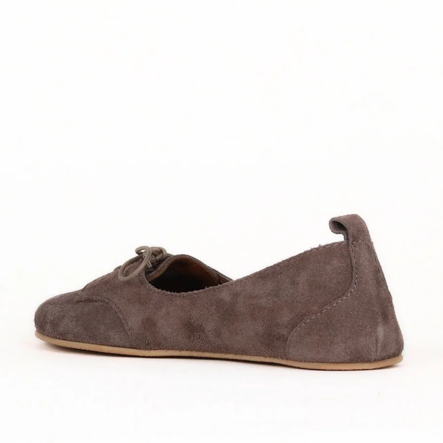 Vizon Süet Kadın Düz Babet