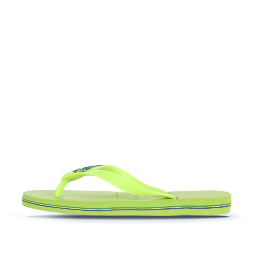 Yeşil Havaianas Havaianas Brasil Logo Kadın Terlik