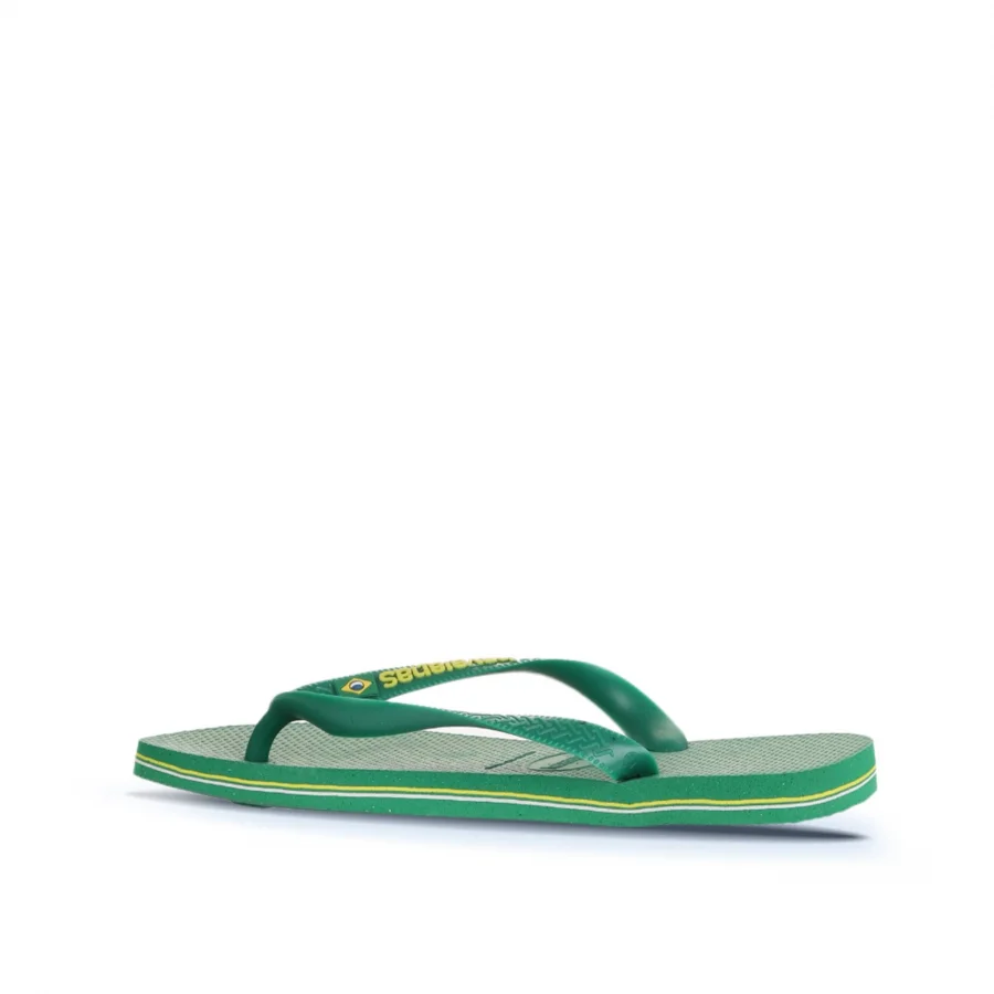 Yeşil Havaianas Havaianas Brasil Logo Kadın Terlik