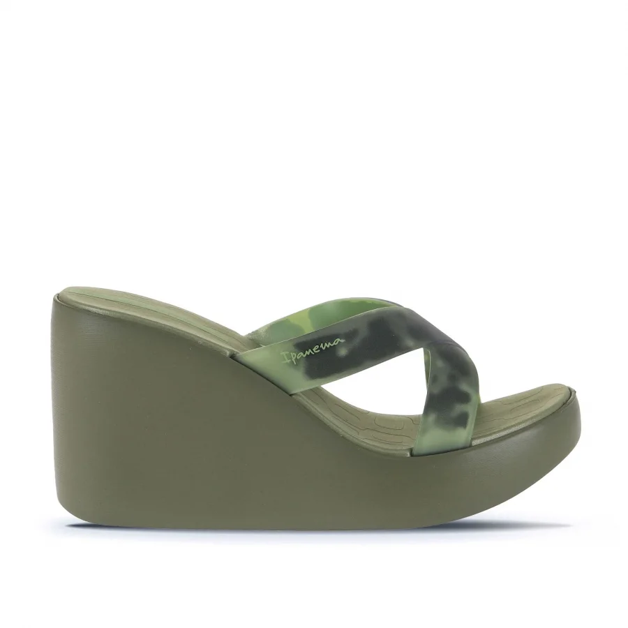 Yeşil Ip Ipanema High Fashion Slide Kadın