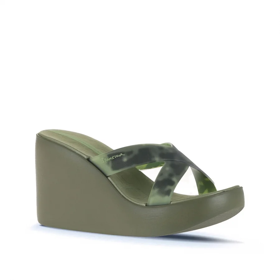 Yeşil Ip Ipanema High Fashion Slide Kadın