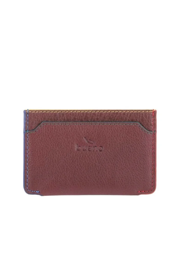 Bordo Deri Unisex Kartlık