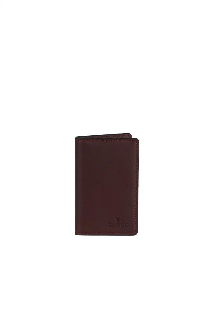 Bordo Deri Unisex Kartlık