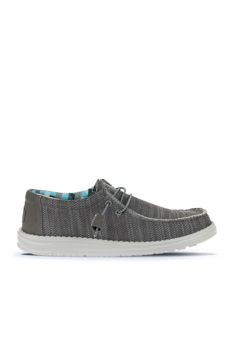 CHARCOAL HD Hey Dude Wally Break Stitch Erkek Ayakkabı