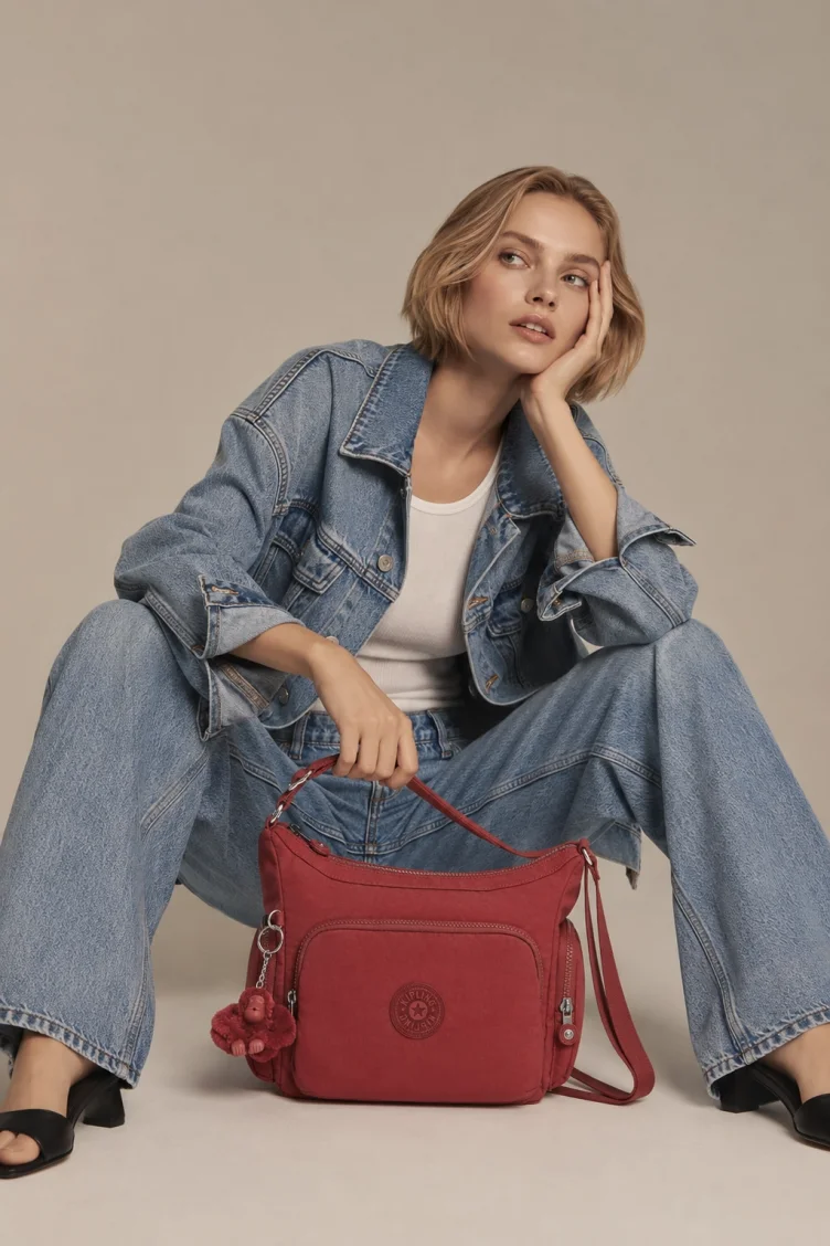 Funky Red Gabbie S Omuz Çantası