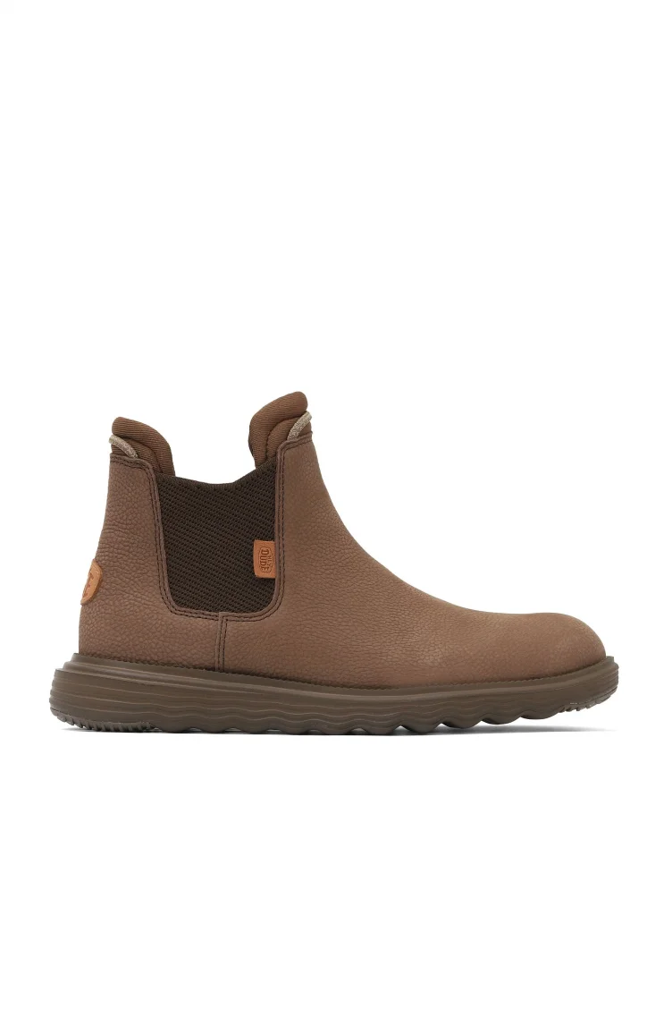 Kahverengi Deri Hey Dude Branson Boot Craft Erkek Ayakkabı
