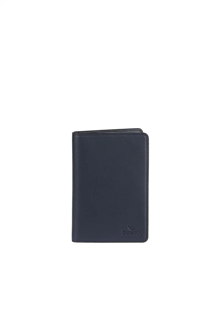 Lacivert Deri Unisex Kartlık